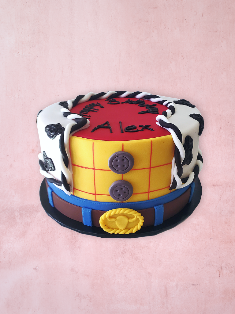 Woody Themed Custom Birthday Cake